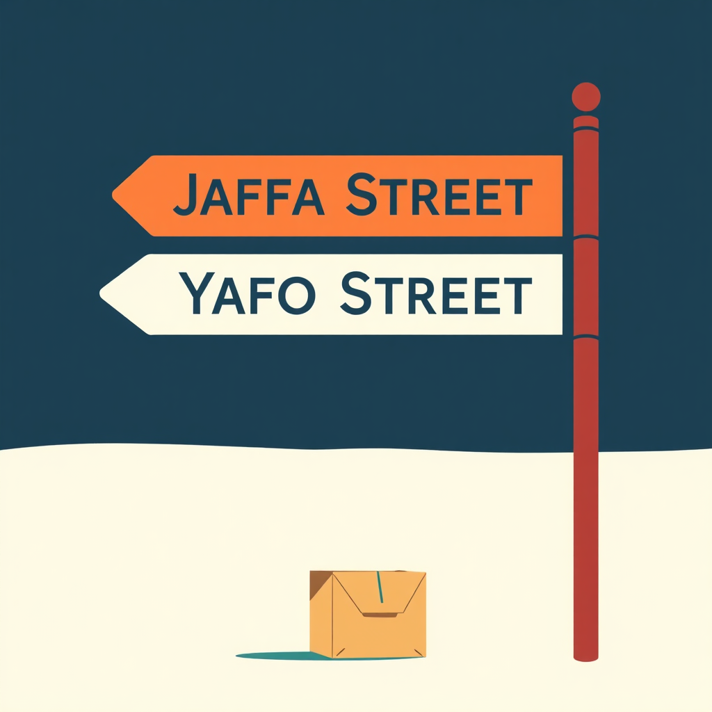Why Jaffa Street Has Three Names
