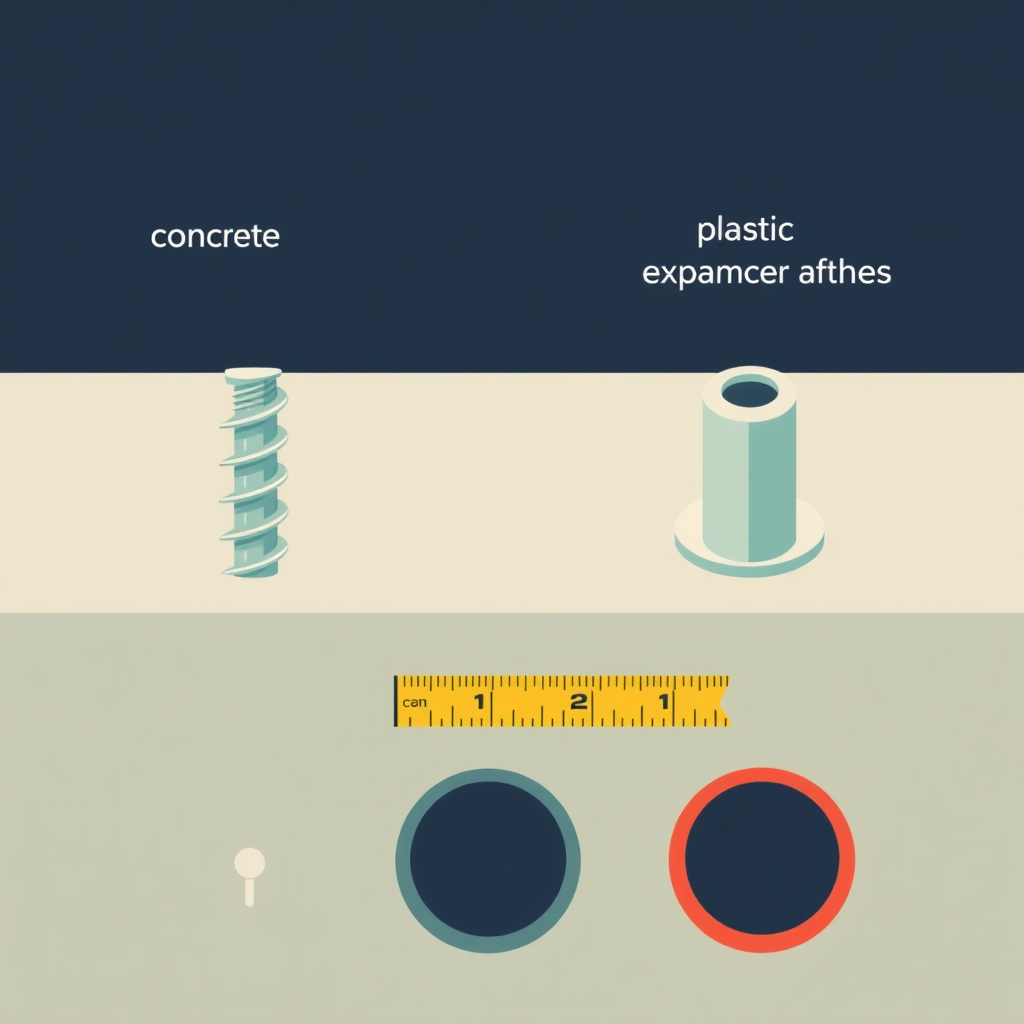Concrete Screws vs Plastic Anchors: Best for Renters