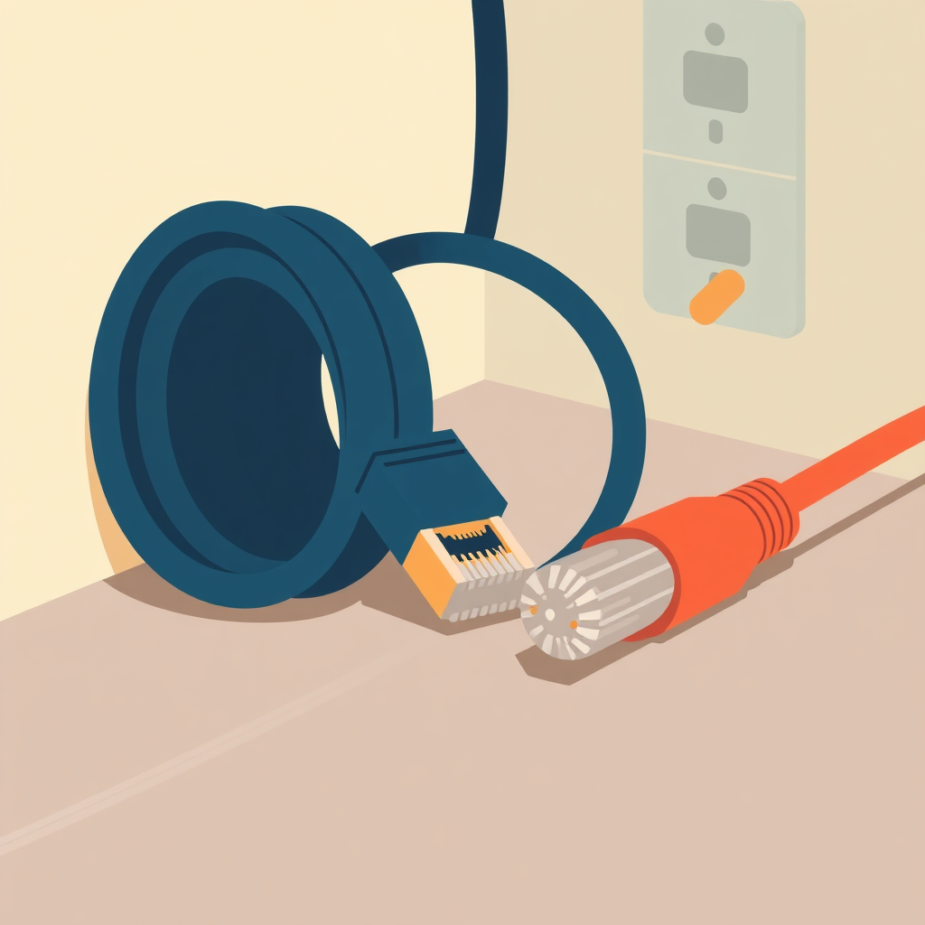 Fiber vs Copper: Pulling Cable in a Rental Apartment