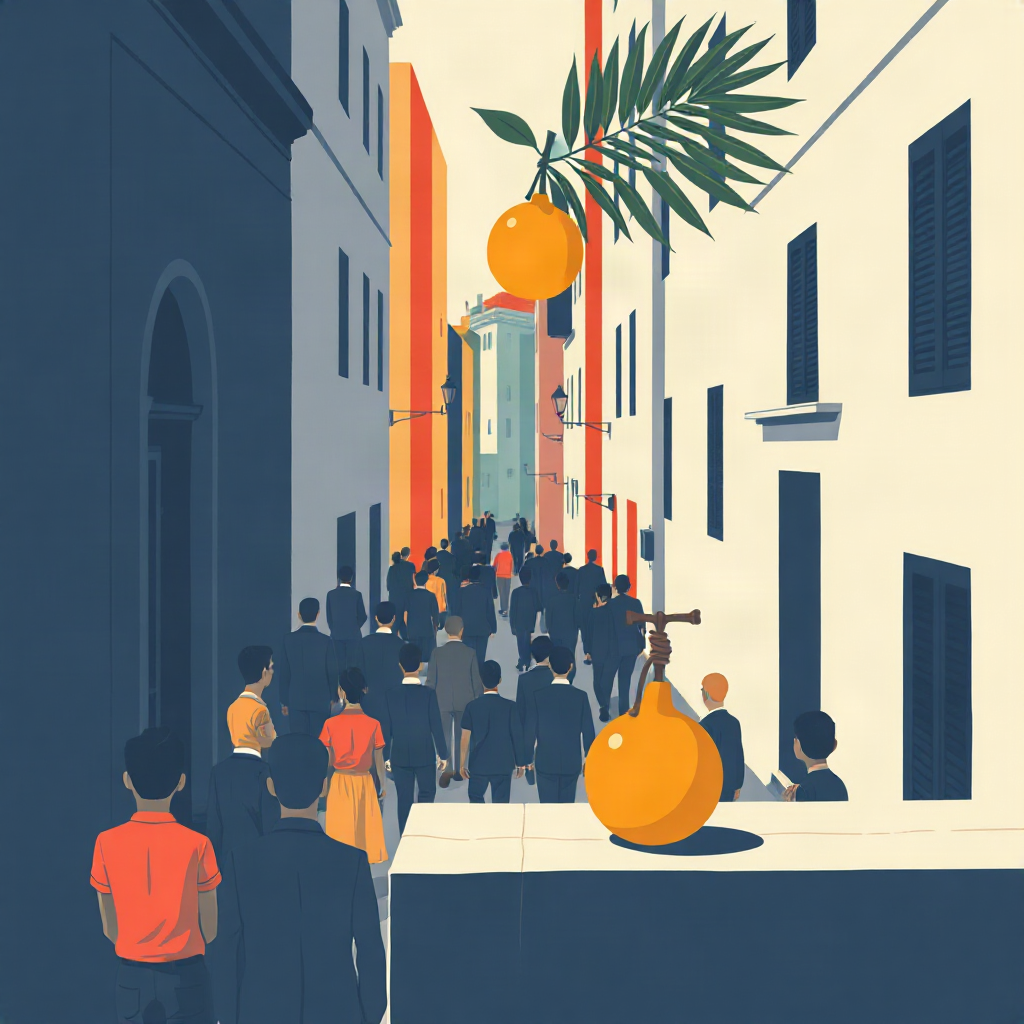 When 80,000 Pilgrims Fill Your Neighborhood