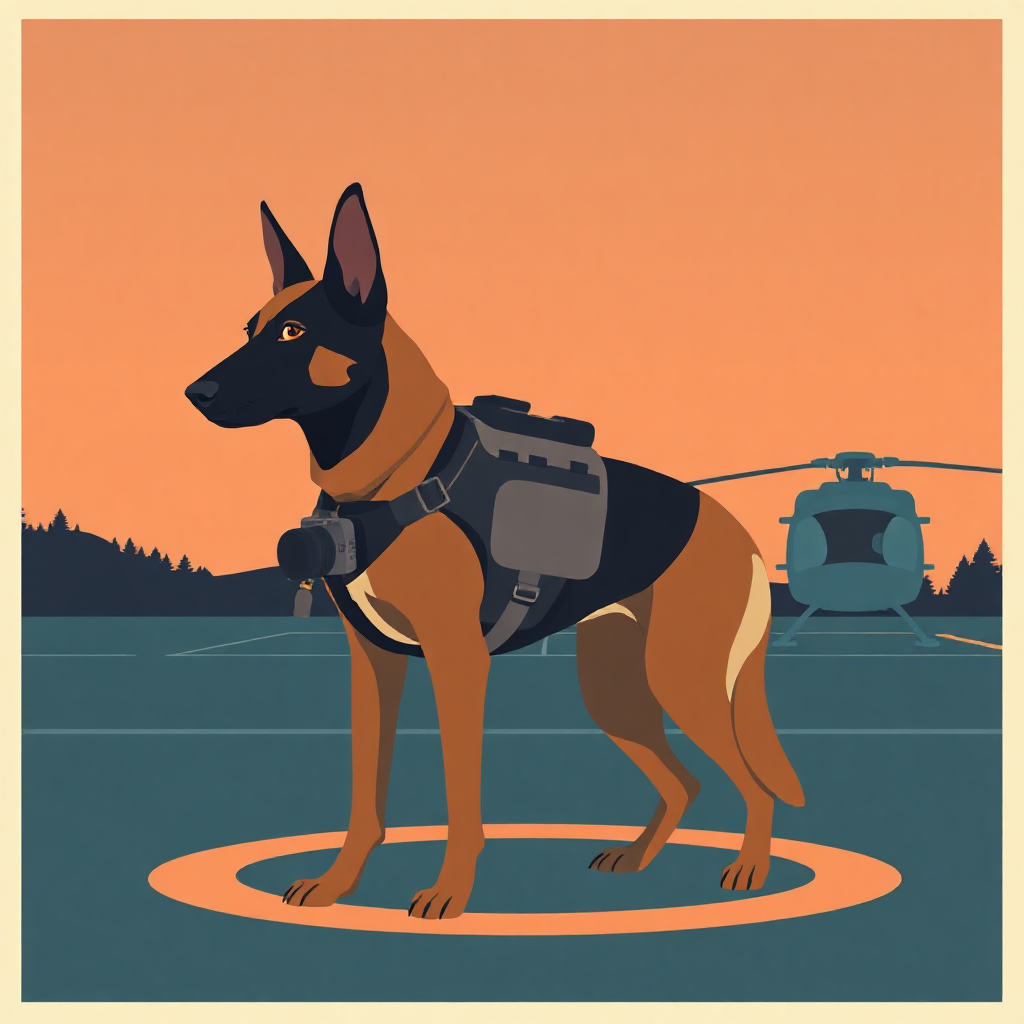 How Military Dogs Work Beyond the Checkpoint