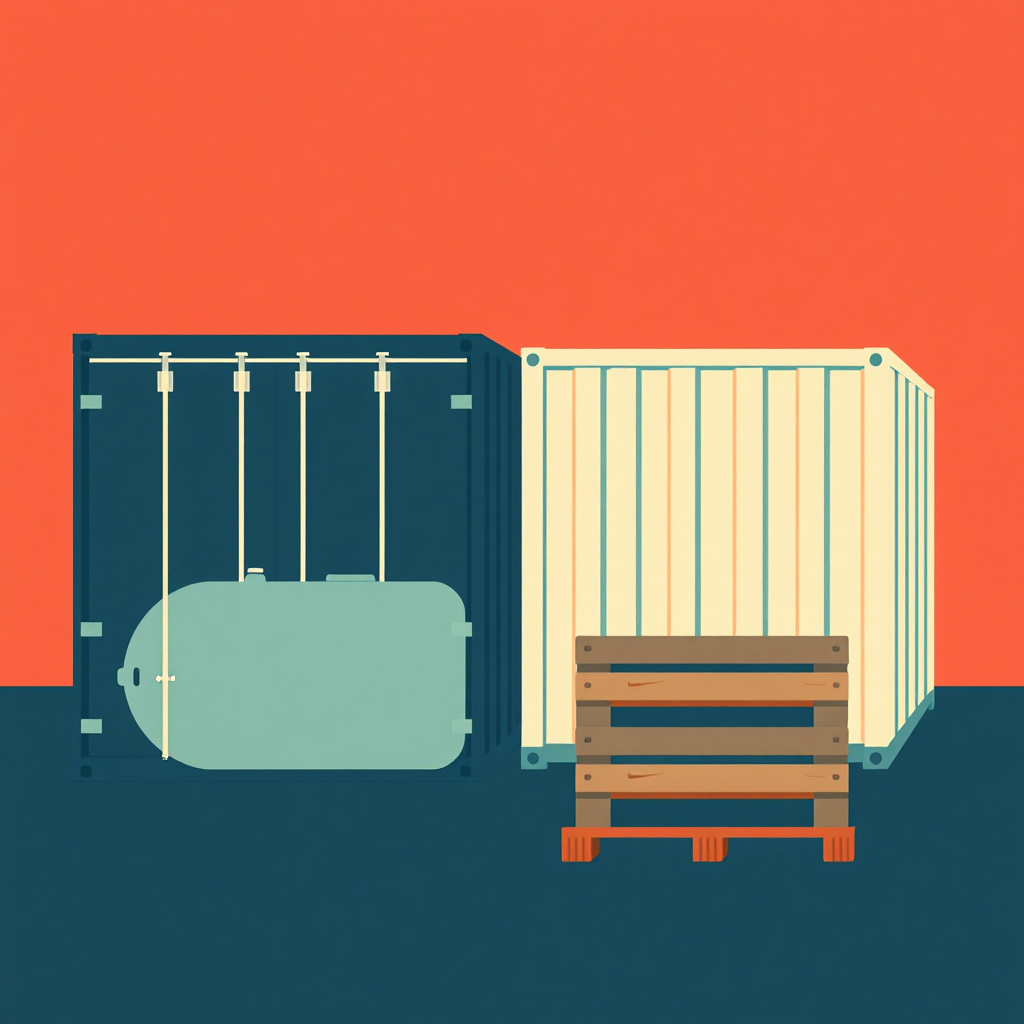 Why Air, Sea, and Truck Freight Use Different Boxes
