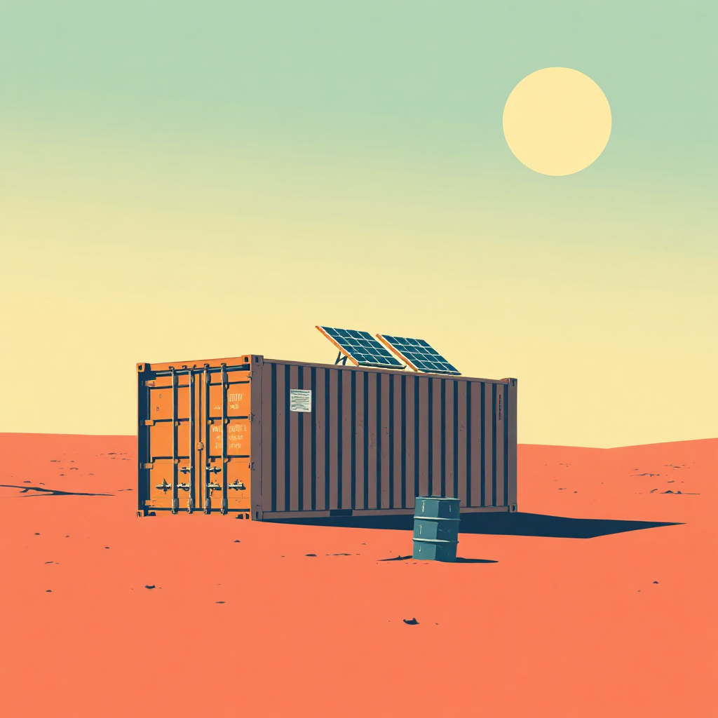 Can You Live Off-Grid in a Shipping Container in the Negev?