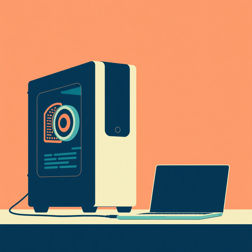 Borrowing a GPU Over Your Home Network