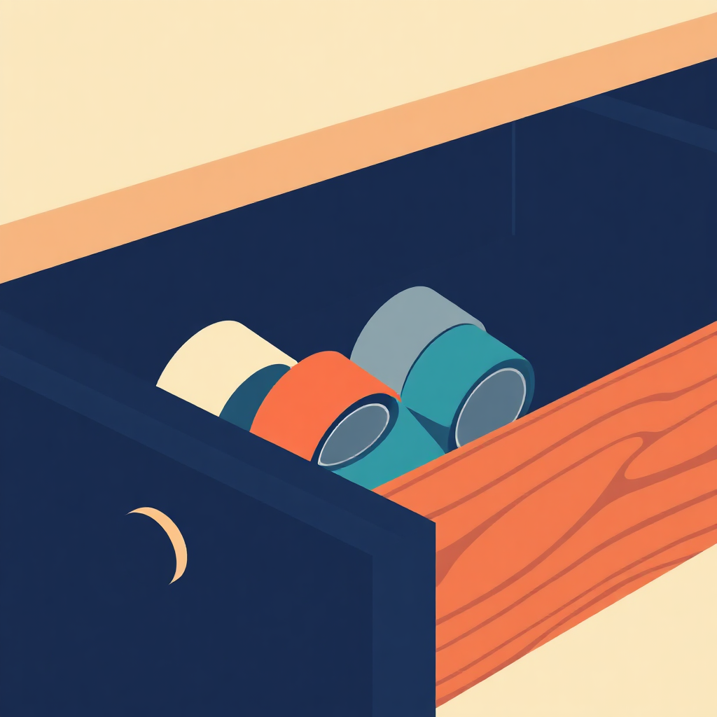 The Tape Drawer Is a Graveyard — What to Actually Own
