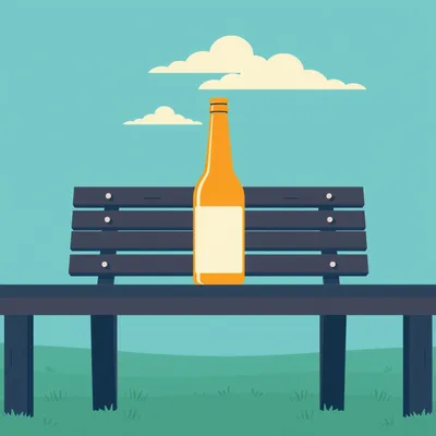 Bench Beer, Spotlight Effect, and Open Container Laws