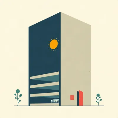 Why a 4-Story-Deep Garage Beats a 20th-Floor Concrete Core