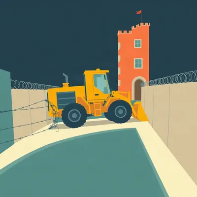 Taking Down Jerusalem's 7km Border, Street by Street