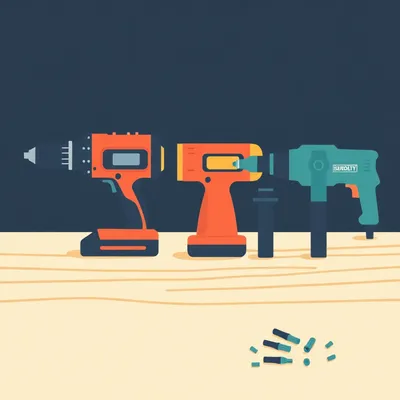 Drill, Impact Driver, or Hammer Drill? The Real Difference