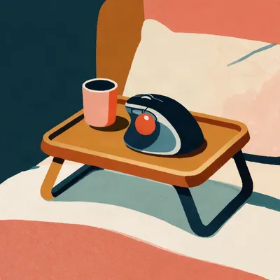 Cover art for Choosing Ergonomic Inputs for Working in Bed