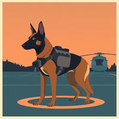 How Military Dogs Work Beyond the Checkpoint