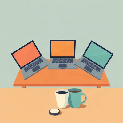 Cover art for Five Jobs, One Laptop: The Overemployed Playbook