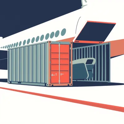 How a Shipping Container Outflies a 737