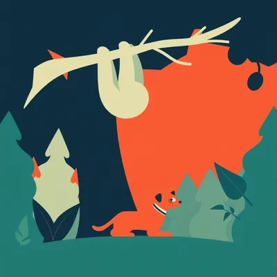 Sloths vs. Dogs: The Intelligence of Doing Nothing