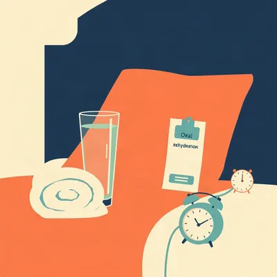 One Well Adult vs. a Stomach Bug