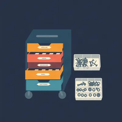 Task-Based Organization: What ER Carts Teach Home Workshops