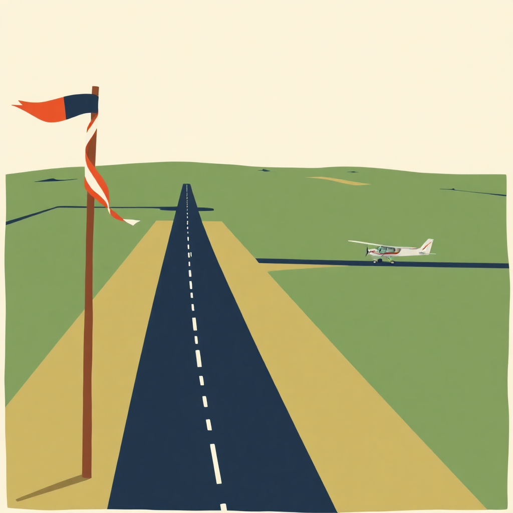 The Unfenced Runway: When Airfields Blend Into Town Life